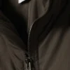 Chaqueta acolchada con capucha – Marrón oscuro Chaqueta acolchada con capucha – Marrón oscuro