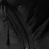 Chaqueta acolchada de nailon con cordón – Negro Chaqueta acolchada de nailon con cordón – Negro