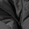 Chaqueta acolchada entallada – Gris oscuro