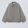 Chaqueta acolchada Helena – Gris polvoriento