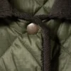 Chaqueta acolchada oversize con forro – Verde caqui oscuro Chaqueta acolchada oversize con forro – Verde caqui oscuro