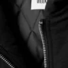 Chaqueta bomber con capucha Remy – Negro Chaqueta bomber con capucha Remy – Negro