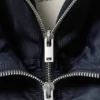 Chaqueta bomber de nailon encogido – Azul marino Chaqueta bomber de nailon encogido – Azul marino