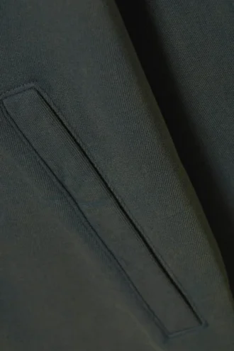 Chaqueta con cremallera lavada – Azul oscuro lavado Chaqueta con cremallera lavada – Azul oscuro lavado