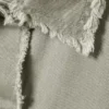 Chaqueta corta de sarga de corte recto – Verde caqui Chaqueta corta de sarga de corte recto – Verde caqui