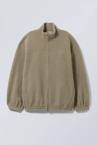 Chaqueta de forro polar con cremallera – Dusty Mole