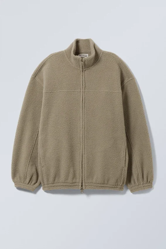Chaqueta de forro polar con cremallera – Dusty Mole Chaqueta de forro polar con cremallera – Dusty Mole