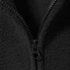 Chaqueta de forro polar con cremallera – Negro Chaqueta de forro polar con cremallera – Negro