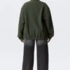 Chaqueta de forro polar con cremallera – Verde oscuro Chaqueta de forro polar con cremallera – Verde oscuro