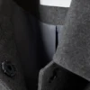 Chaqueta de mezcla de lana Tana – Gris oscuro Chaqueta de mezcla de lana Tana – Gris oscuro