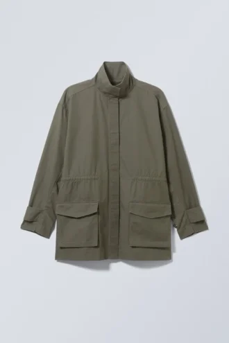 Chaqueta de trabajo Hayden – Caqui oscuro