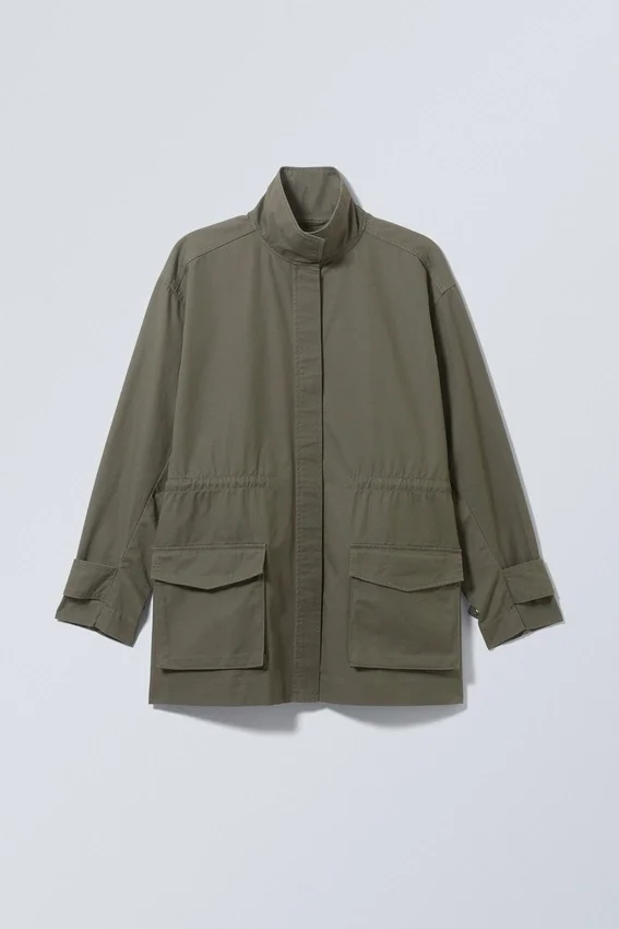 Chaqueta de trabajo Hayden – Caqui oscuro Chaqueta de trabajo Hayden – Caqui oscuro