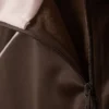 Chaqueta deportiva con contraste – Marrón oscuro Chaqueta deportiva con contraste – Marrón oscuro