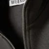 Chaqueta deportiva entallada de algodón – Gris oscuro Chaqueta deportiva entallada de algodón – Gris oscuro