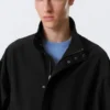 Chaqueta deportiva holgada – Negro Chaqueta deportiva holgada – Negro