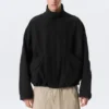 Chaqueta deportiva holgada – Negro Chaqueta deportiva holgada – Negro