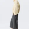 Chaqueta deportiva oversize de Hanne H – Beige claro apagado Chaqueta deportiva oversize de Hanne H – Beige claro apagado