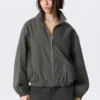Chaqueta deportiva oversize Hanne H – Gris oscuro