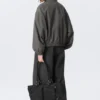 Chaqueta deportiva oversize Hanne H – Gris oscuro