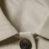 Chaqueta entallada con botones – Gris topo
