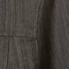 Chaqueta entallada con cremallera de algodón Genevieve – Gris oscuro Chaqueta entallada con cremallera de algodón Genevieve – Gris oscuro