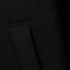 Chaqueta estructurada con cremallera de tejido scuba – Negro Chaqueta estructurada con cremallera de tejido scuba – Negro