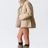 Chaqueta utilitaria holgada – Beige Chaqueta utilitaria holgada – Beige