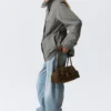 Chaqueta utilitaria holgada – Gris