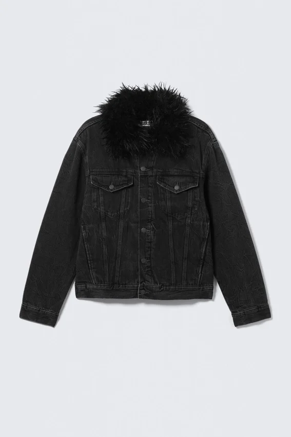 Chaqueta vaquera acolchada – Risso Black – Negro Chaqueta vaquera acolchada – Risso Black – Negro