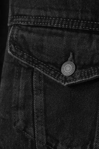 Chaqueta vaquera acolchada – Risso Black – Negro