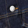 Chaqueta vaquera ajustada de estilo camionero – Blue Rinse – Azul oscuro