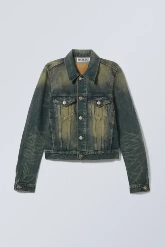 Chaqueta vaquera de corte regular – Azul Carson – Azul oscuro