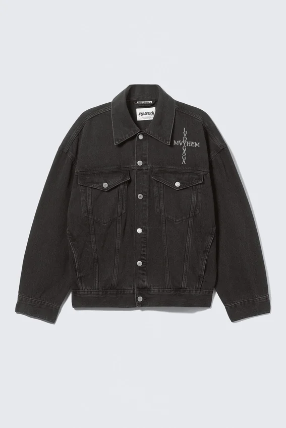 Chaqueta vaquera de Lady Gaga – Negra Chaqueta vaquera de Lady Gaga – Negra
