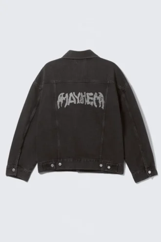 Chaqueta vaquera de Lady Gaga – Negra Chaqueta vaquera de Lady Gaga – Negra