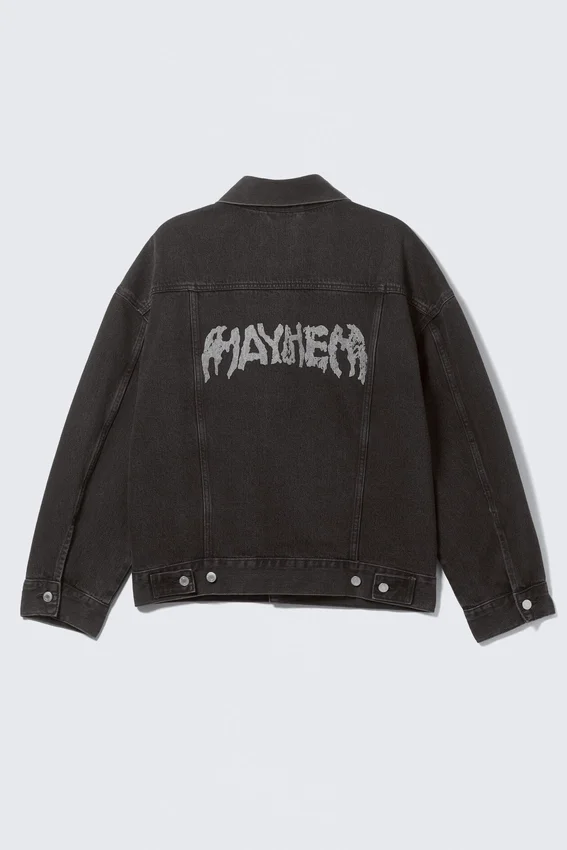 Chaqueta vaquera de Lady Gaga – Negra Chaqueta vaquera de Lady Gaga – Negra
