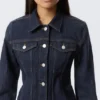 Chaqueta vaquera entallada – Blue Rinse – Azul oscuro