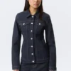 Chaqueta vaquera entallada – Blue Rinse – Azul oscuro