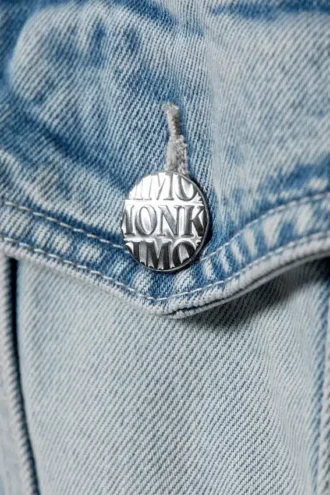 Chaqueta vaquera estructurada oversize – Azul Pegasus – Azul claro
