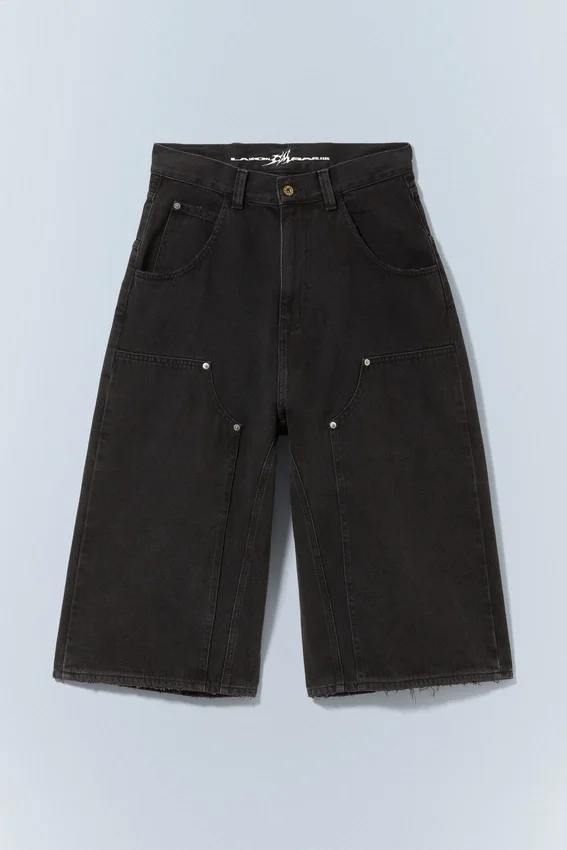 Cm X Lb Dunno Pantalones cortos de carpintero unisex en negro lavado – Negro lavado | Cheap Monday GB Cm X Lb Dunno Pantalones cortos de carpintero unisex en negro lavado – Negro lavado | Cheap Monday GB