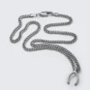 Collar con colgante de acero inoxidable – Plata Collar con colgante de acero inoxidable – Plata