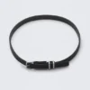 Collar con hebilla de imitación de cuero – Negro Collar con hebilla de imitación de cuero – Negro