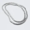 Collar de acero flexible – Plata Collar de acero flexible – Plata