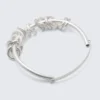 Collar de anillos múltiples chapado en plata – Plata Collar de anillos múltiples chapado en plata – Plata