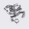 Collar de cadena de acero inoxidable – Plata Collar de cadena de acero inoxidable – Plata