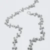 Collar de cadena tipo barbell – Plata Collar de cadena tipo barbell – Plata