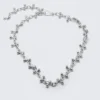 Collar de cadena tipo barbell – Plata Collar de cadena tipo barbell – Plata