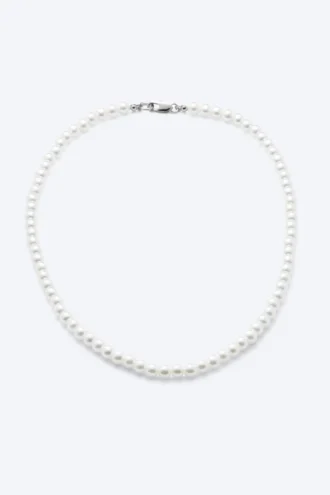 Collar de cuentas Kevin – Perla