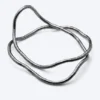 Collar de serpiente – Gris oscuro Collar de serpiente – Gris oscuro