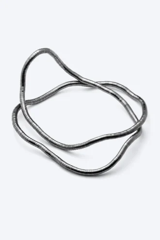 Collar de serpiente – Gris oscuro