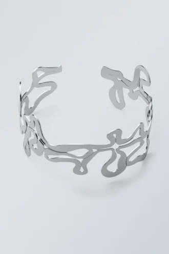 Collar gargantilla Curl – Plata